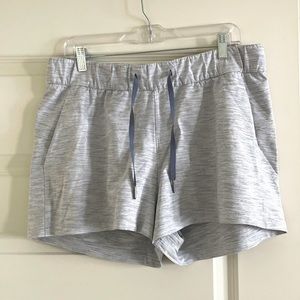 Grey lululemon shorts